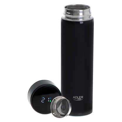AD 4506 bk Thermobecher mit LED-Anzeige – 473ml