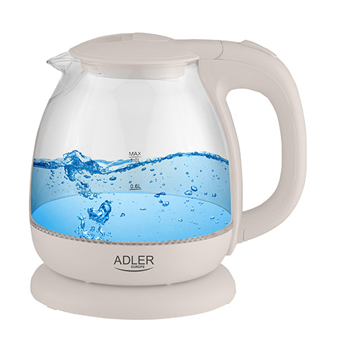 AD 1283C Wasserkocher Glas 1,0L
