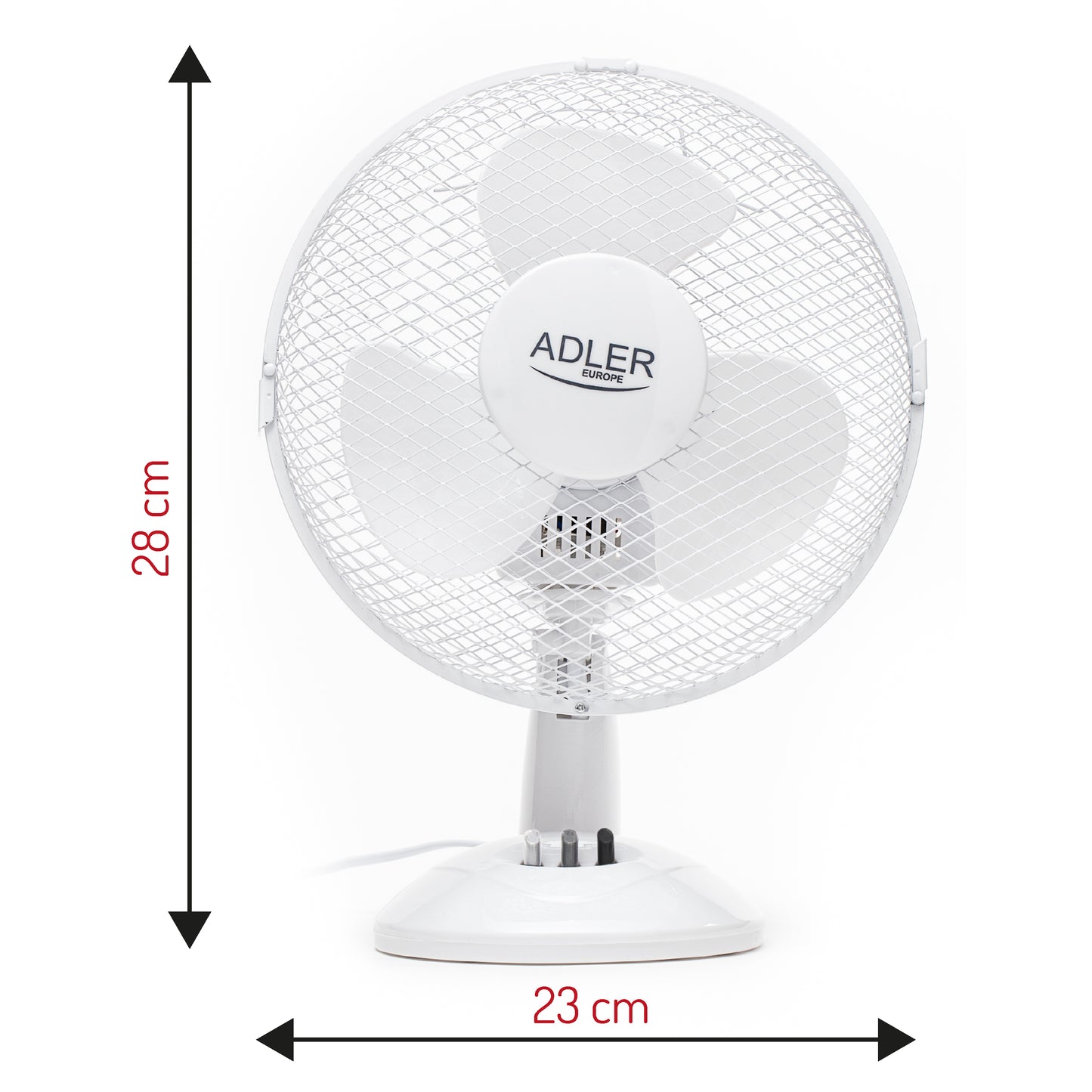 MS 7302 Tischventilator 23cm