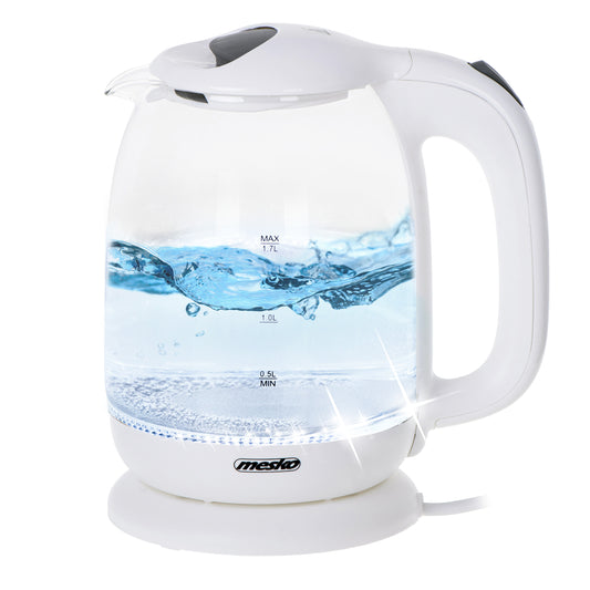 MS 1302w Wasserkocher Glas 1,7 L